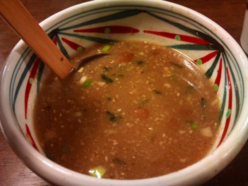 周月_鶏骨スープ、スープ割